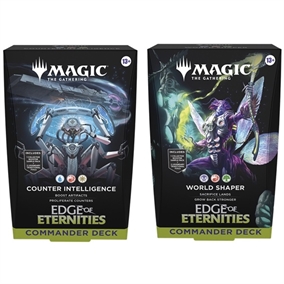 Both Edge of Eternities - Commander decks - Magic the Gathering (Eng) Counter Intelligence